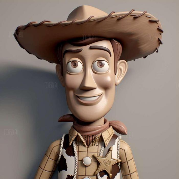 Toy Story 3 2 stl model for CNC